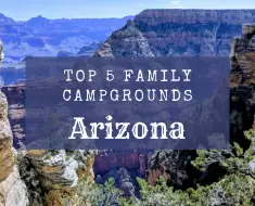 family campgrounds in arizona