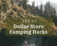 dollar store camping hacks
