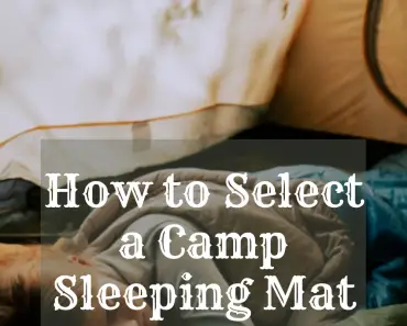 select a camp sleeping mat