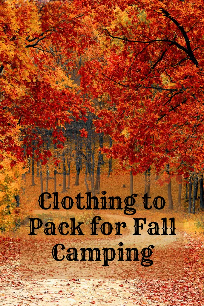Clothing to Pack for Fall Camping