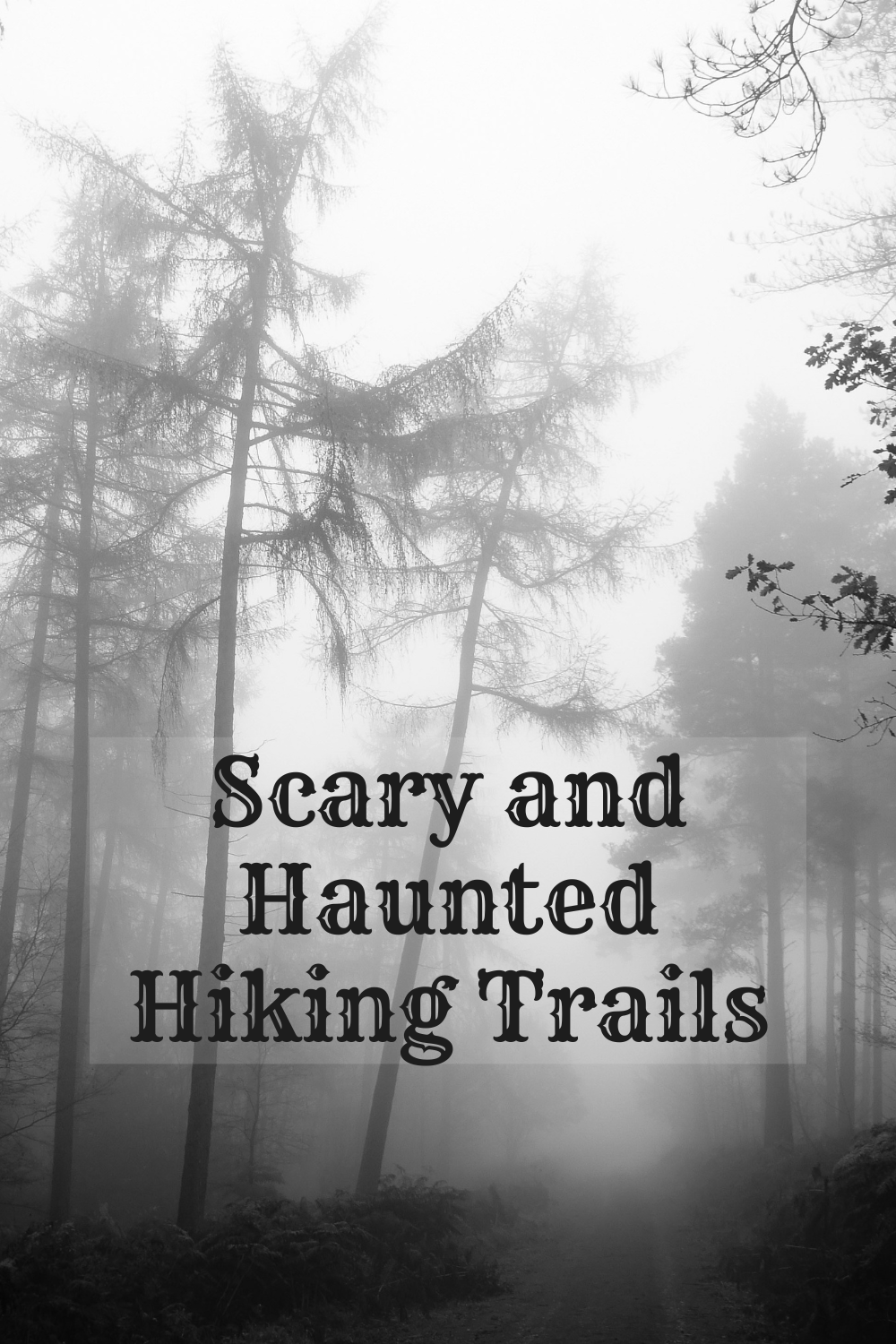 Scary and Haunted Hiking Trails for Halloween Outdoors, Nature, Hunting, and Camping