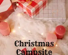 christmas campsite decorations