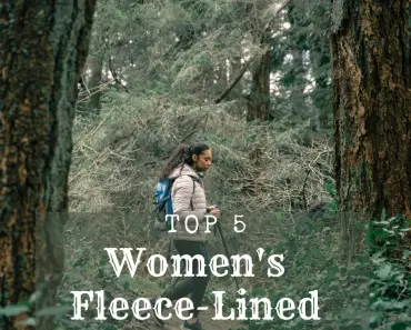 Fleece-lined hiking pants