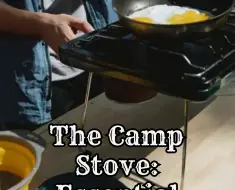 camp stove essential gear