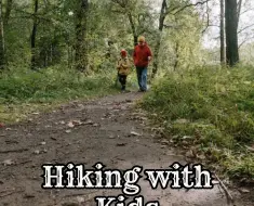 hiking with kids