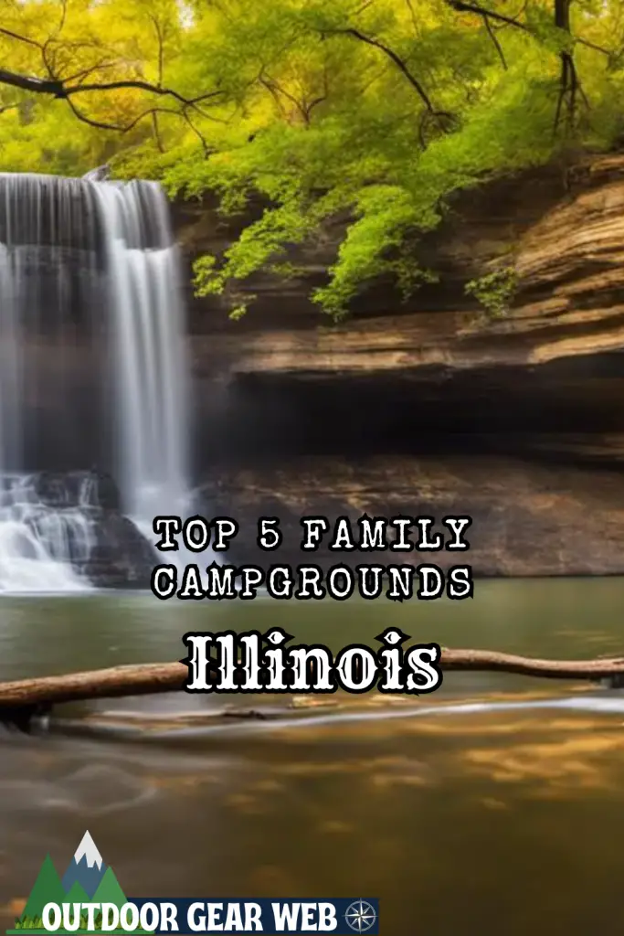 family campgrounds in Illinois