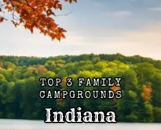 family campgrounds in Indiana