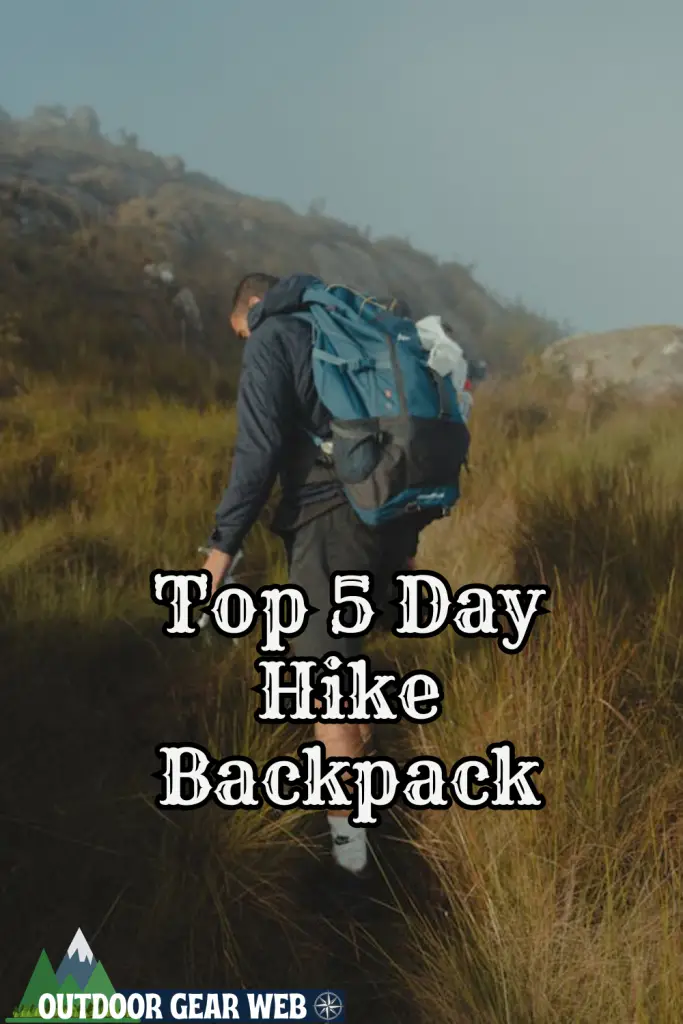 day hike backpack