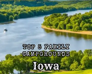 family campgrounds in Iowa