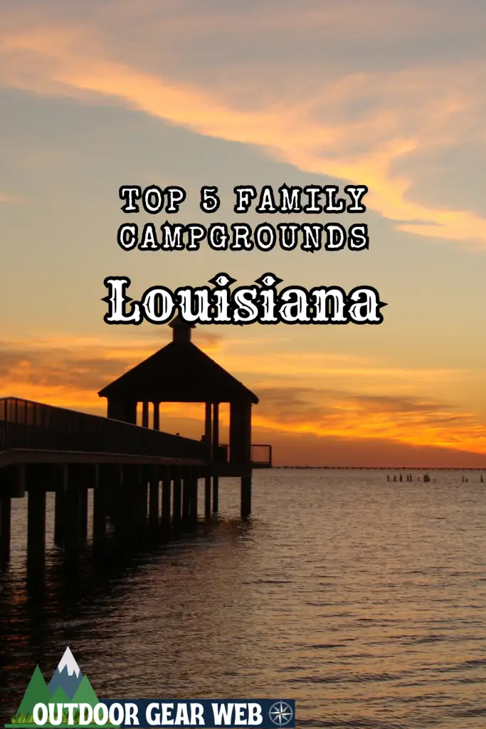 family campgrounds in Louisiana