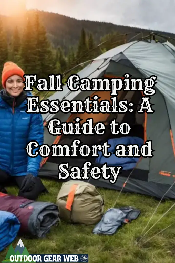 fall camping essentials