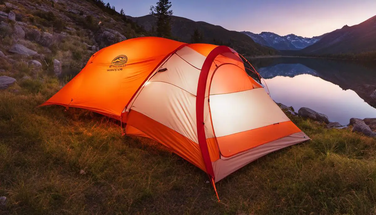 Image of the Big Agnes Copper Spur HV UL2 Tent, a lightweight and sturdy tent perfect for fall camping