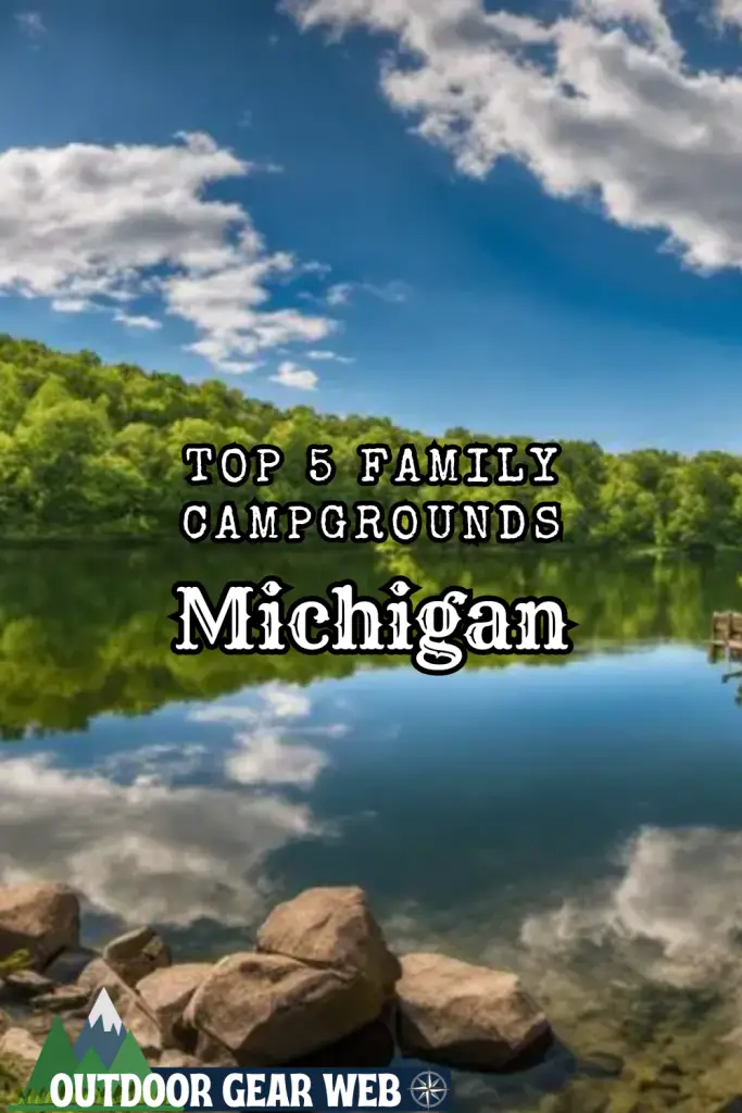 family campgrounds in Michigan