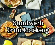 Sandwich Iron Cooking