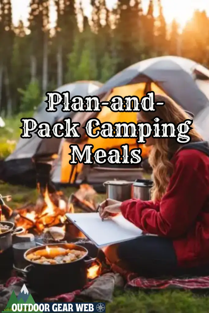 plan-and-pack camping meals