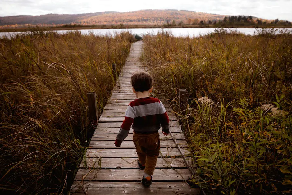 Image of children searching for fall items during a scavenger hunt in a camping site Family-Friendly Fall Camping Activities