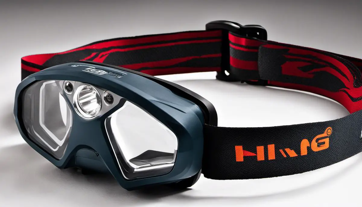 Different types of hiking headlamps.