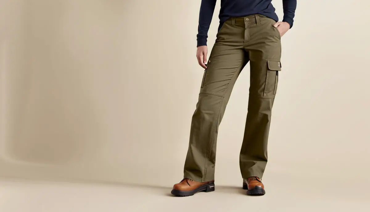 Image of Carhartt Women's Cargo Pant, a durable and stylish work pant for women.
